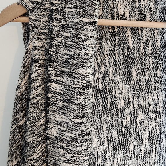 EXPRESS Sleeveless Long Cardigan Weaved Sweater OS Cotton Blend - Picture 3 of 10